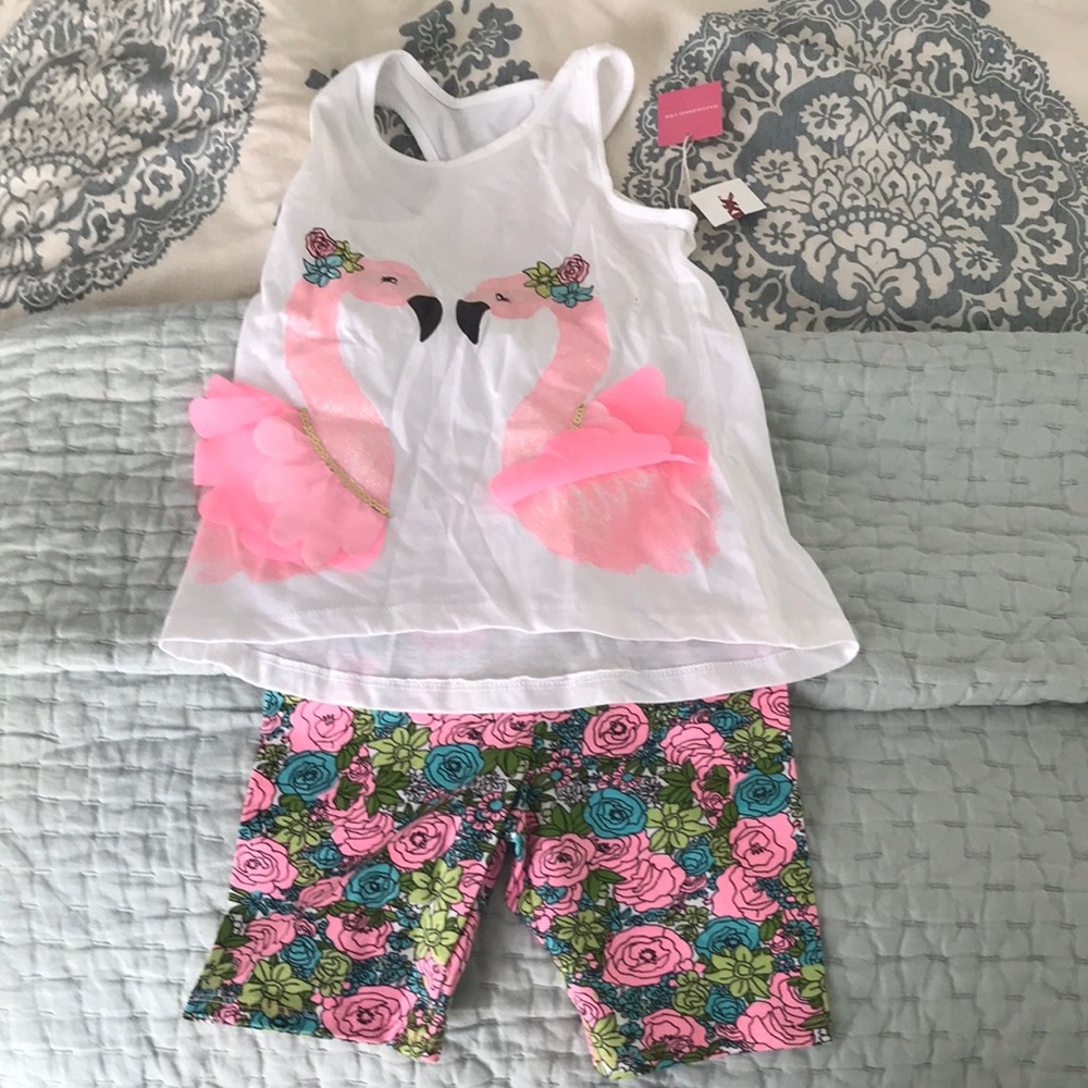 Two piece short set size 6X